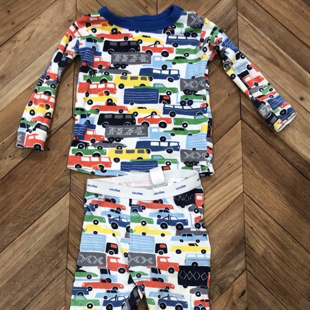 Vehicle Print Pajamas